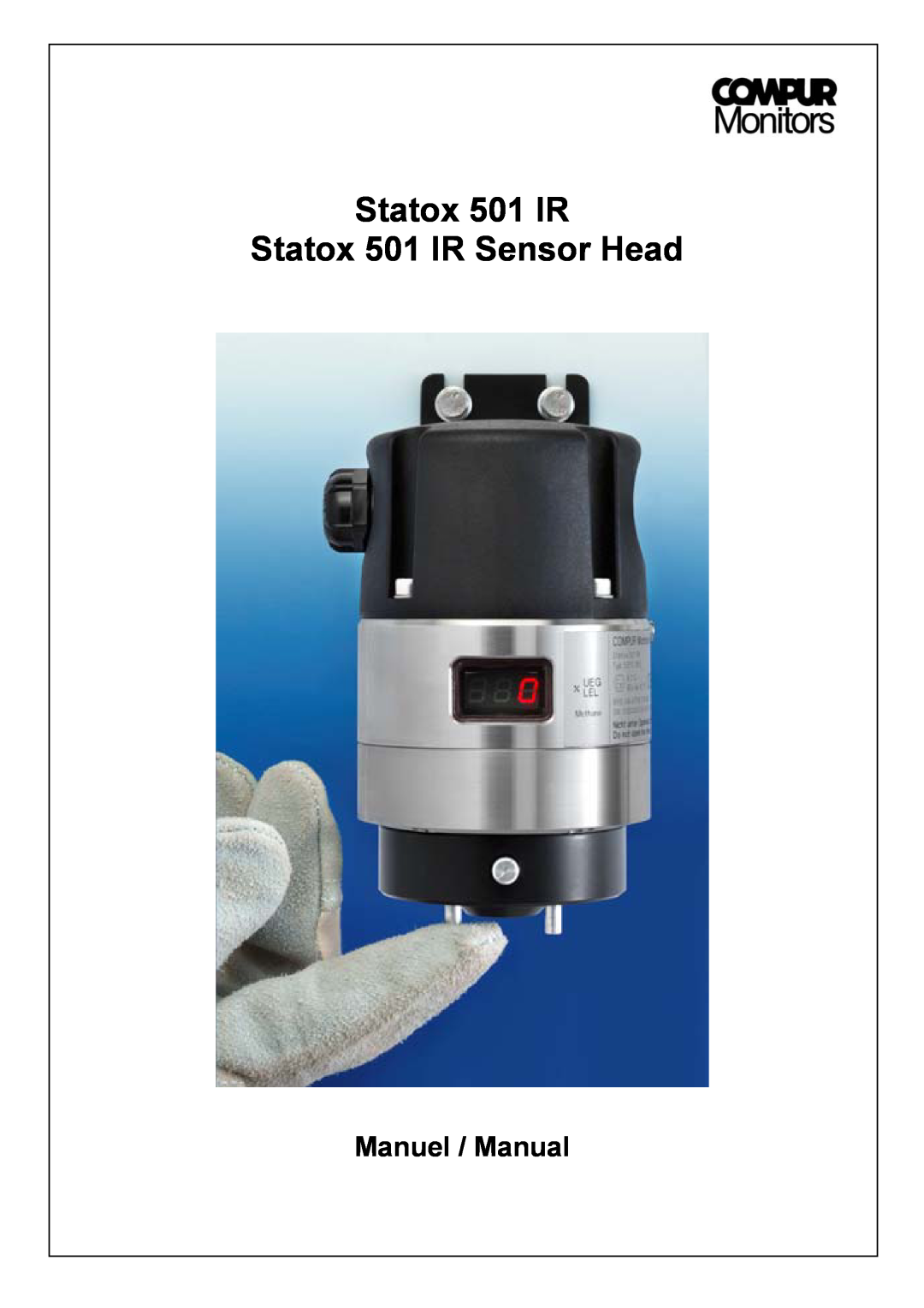 Compur manual Statox 501 IR Statox 501 IR Sensor Head, Manuel / Manual 
