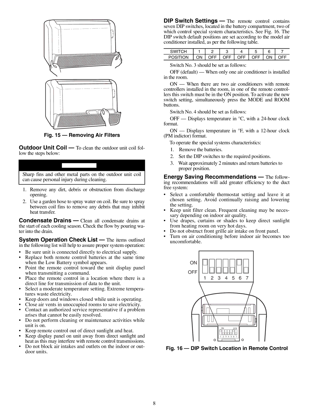 Computer Expressions 38CG, CS018-030, 40CG manual Removing Air Filters 