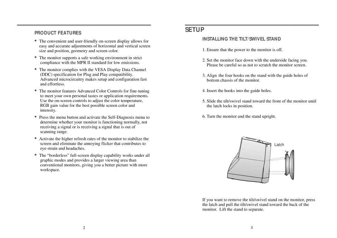 Computer Tech Link 7cln manual Setup 