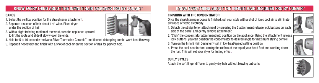 Conair 224 manual 