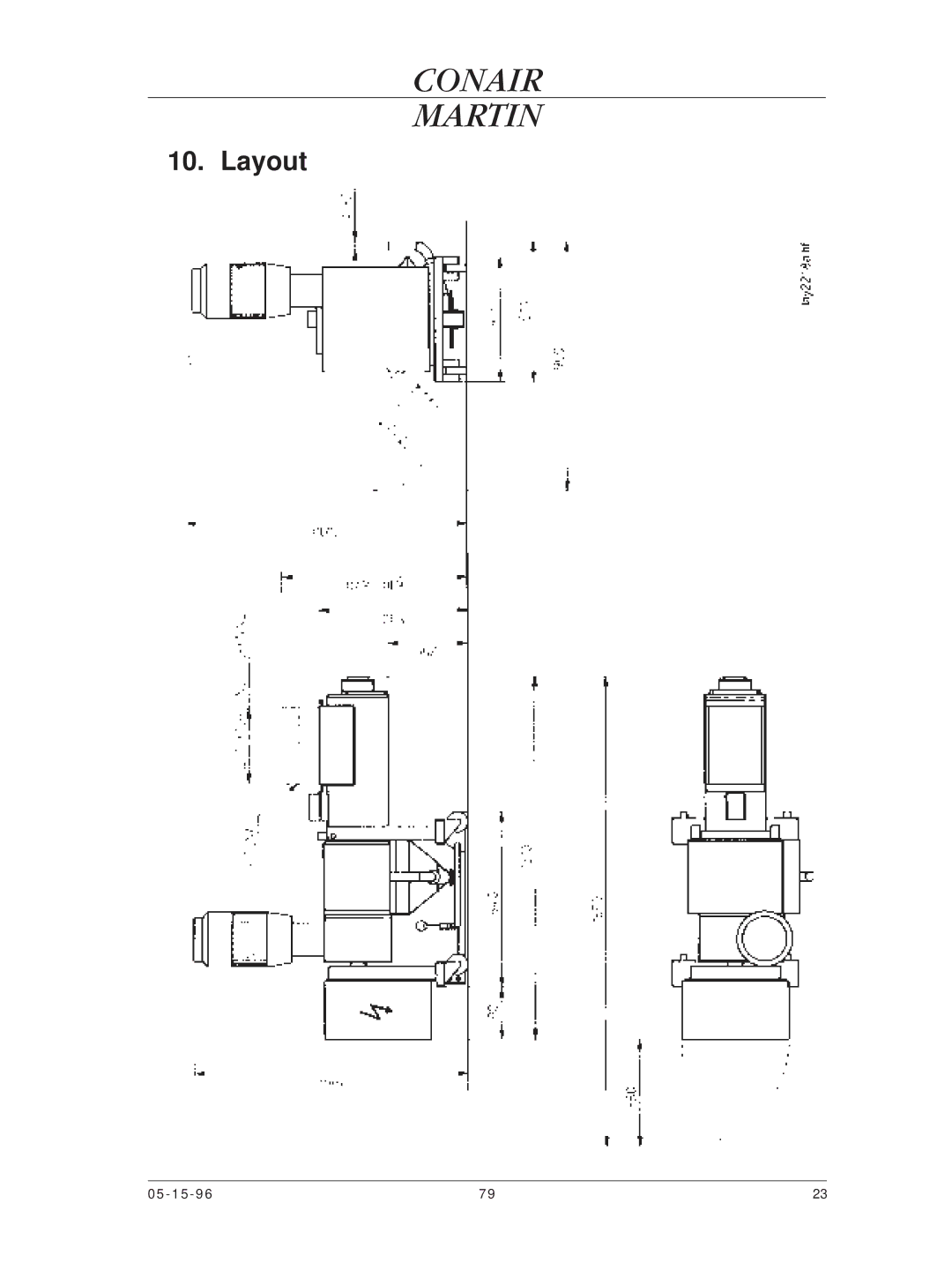 Conair CMA-79 manual Layout 