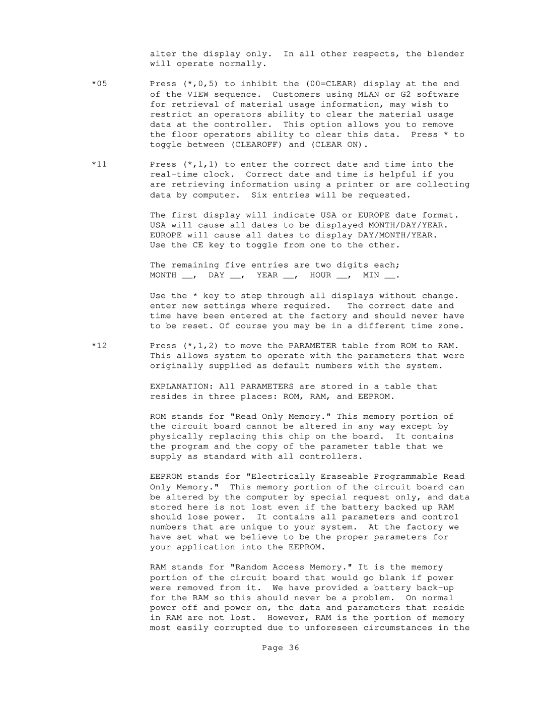 Conair GB/ WSB manual Use the CE key to toggle from one to the other, The remaining five entries are two digits each, Page 