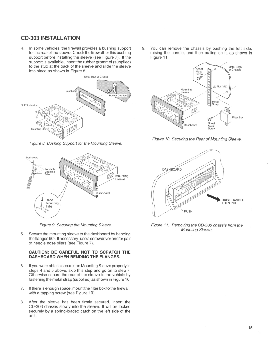 Concept Enterprises CD-303 manual 