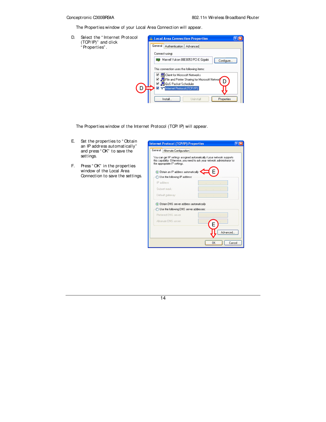 Conceptronic user manual Conceptronic C300BRS4A 