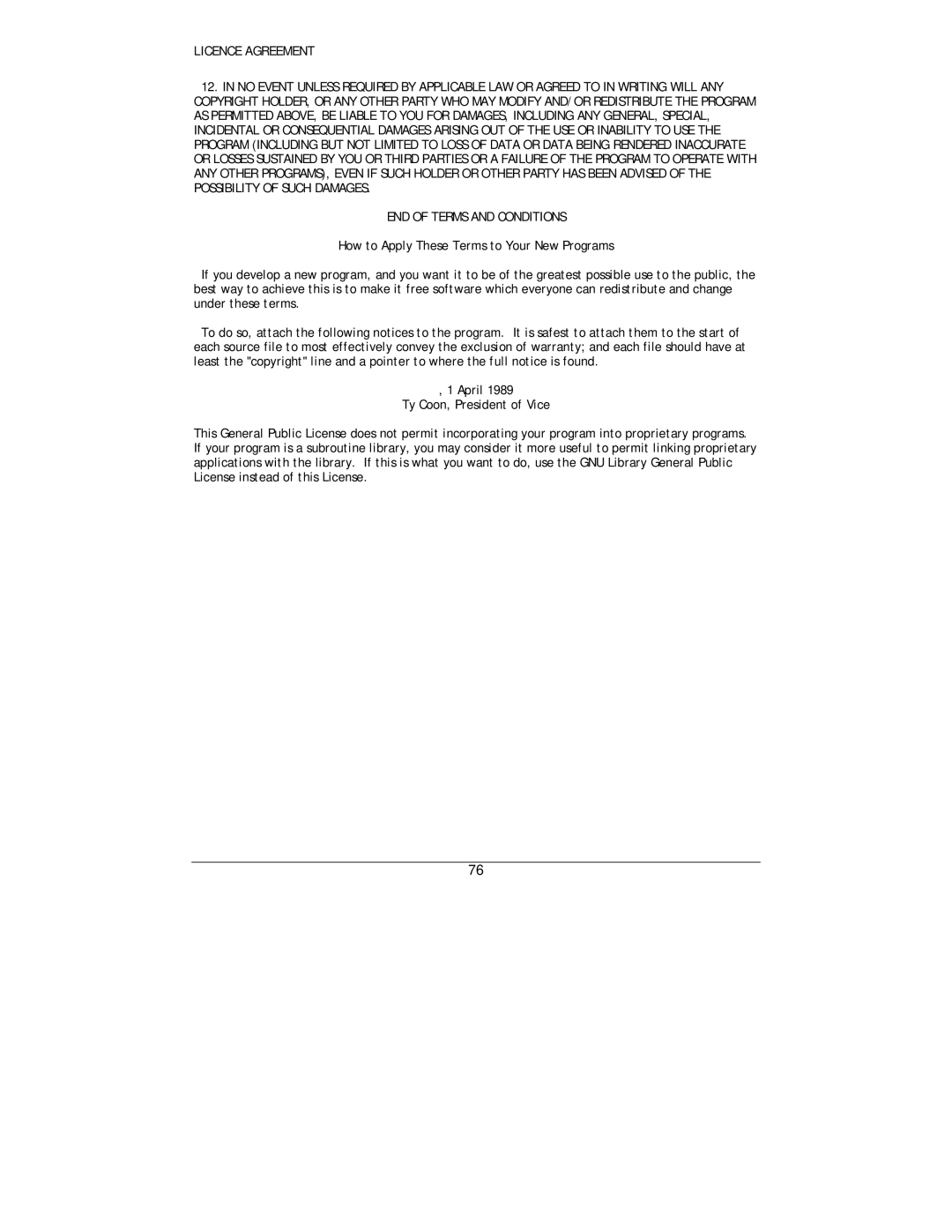 Conceptronic C300BRS4A user manual Licence Agreement 