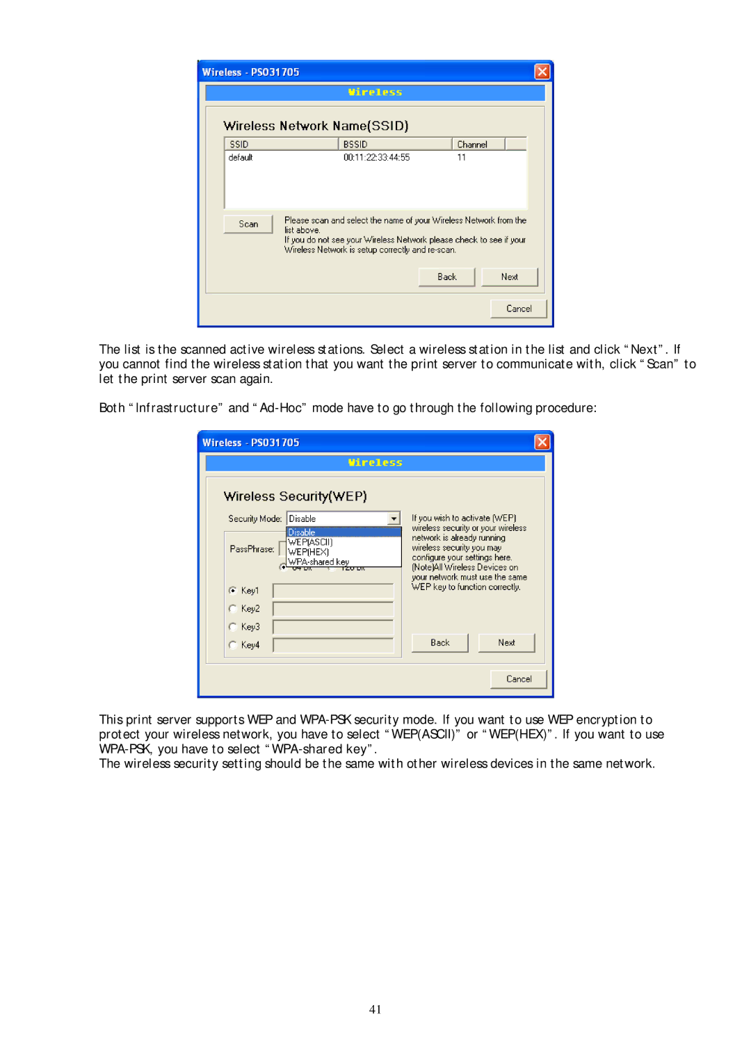 Conceptronic C54PSERVU user manual 