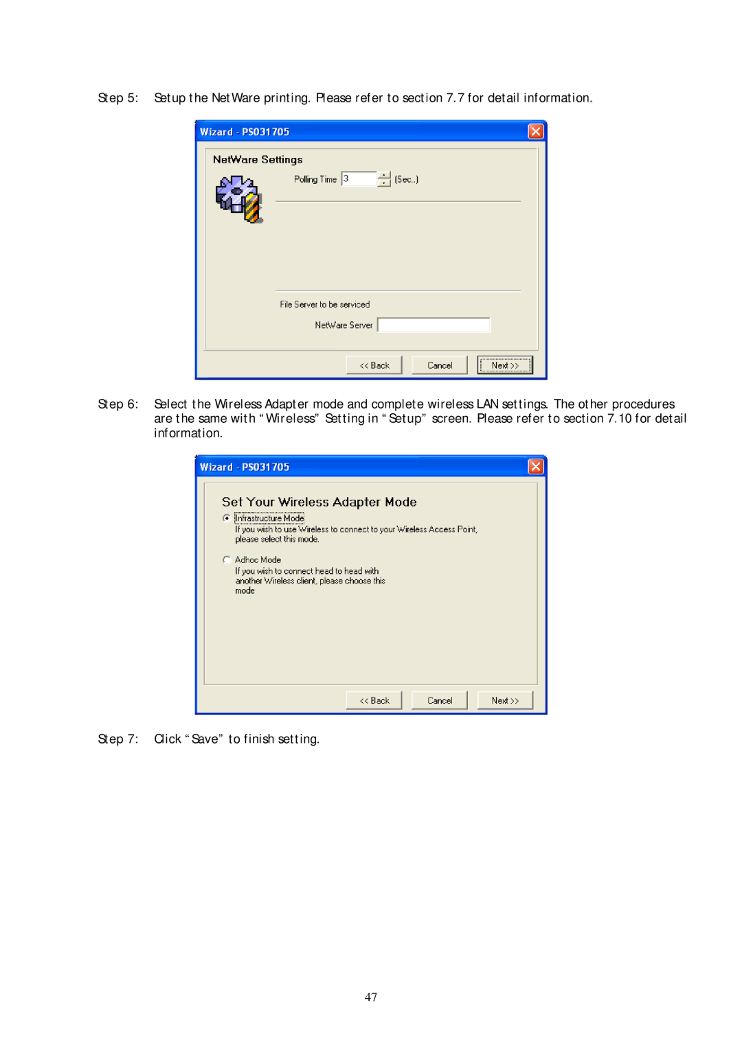 Conceptronic C54PSERVU user manual 