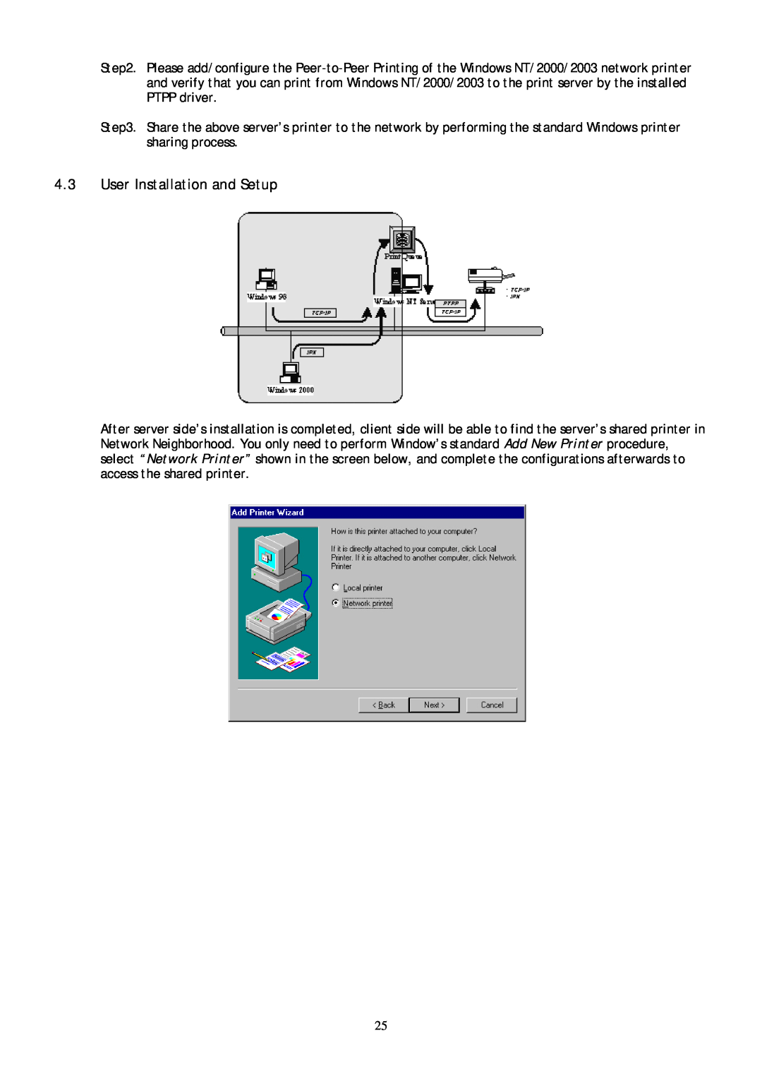 Conceptronic C54PSERVU user manual User Installation and Setup 