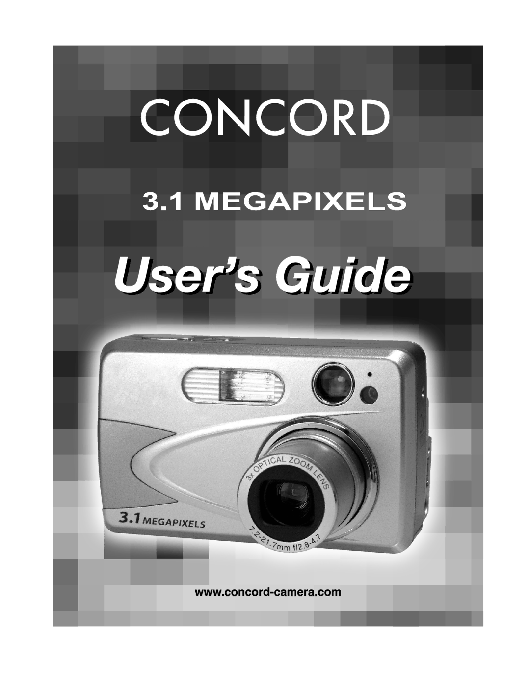 Concord Camera 3.1 Megapixels Digital Camera manual 