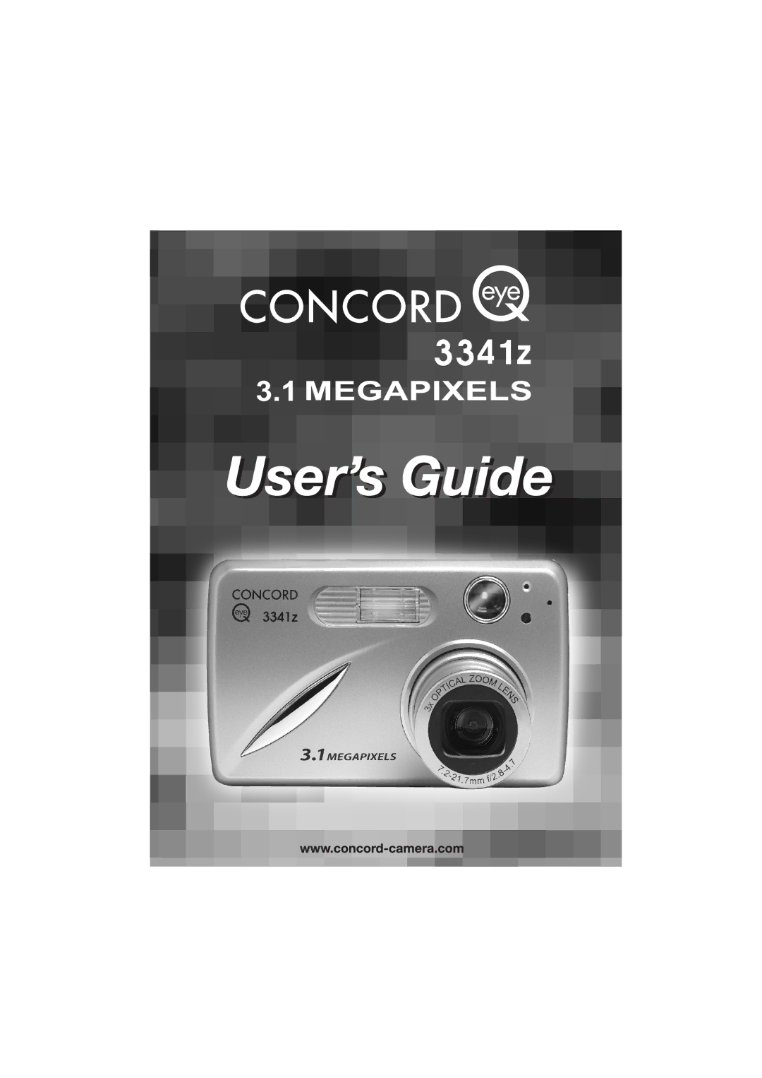 Concord Camera 3341z manual 