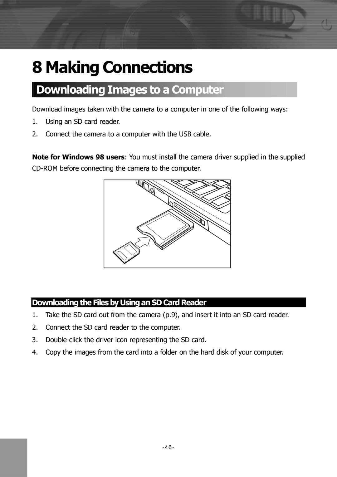 Concord Camera 4340z manual Making Connections, Downloading Images to a Computer 