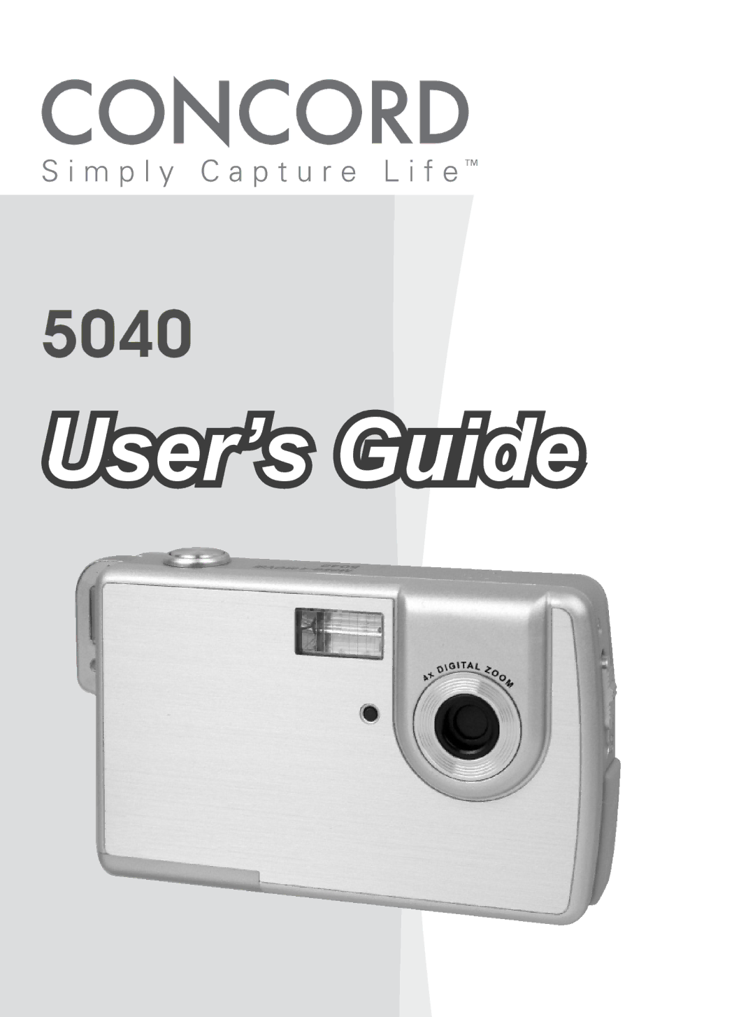 Concord Camera 5040 manual User’s Guide 