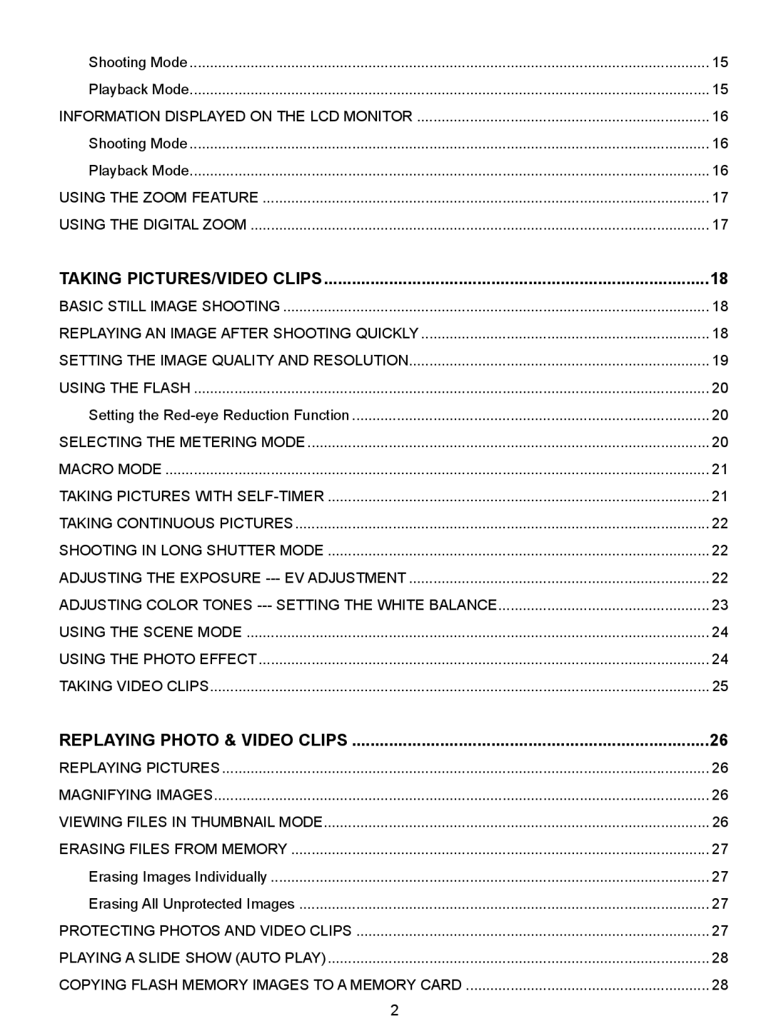 Concord Camera 5340z manual Taking PICTURES/VIDEO Clips, Replaying Photo & Video Clips 