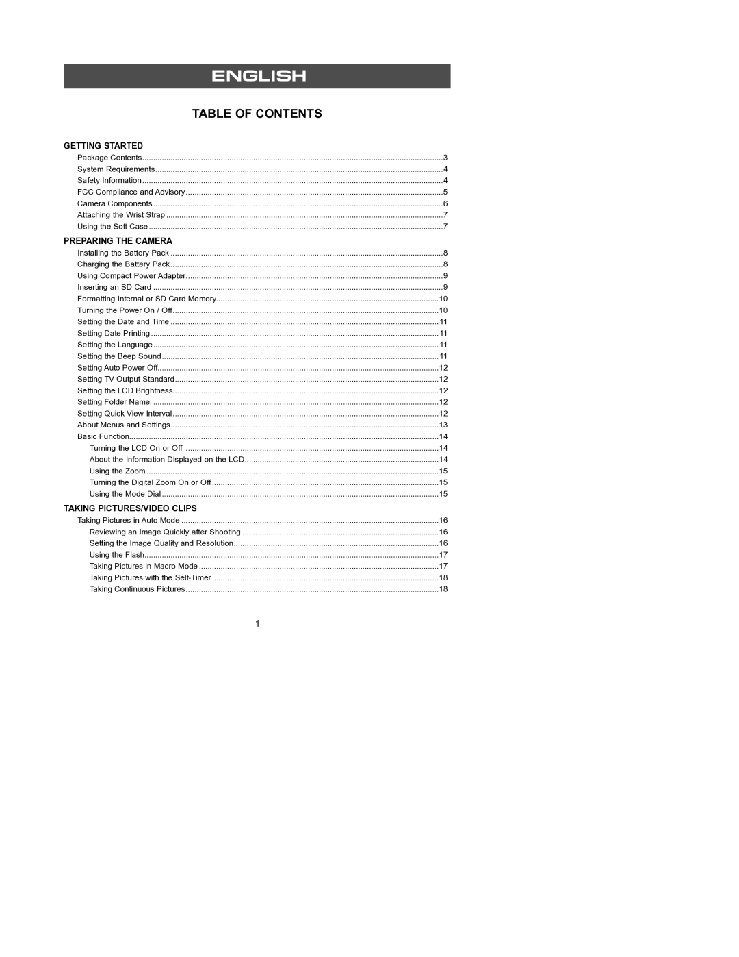 Concord Camera 6340z manual English 