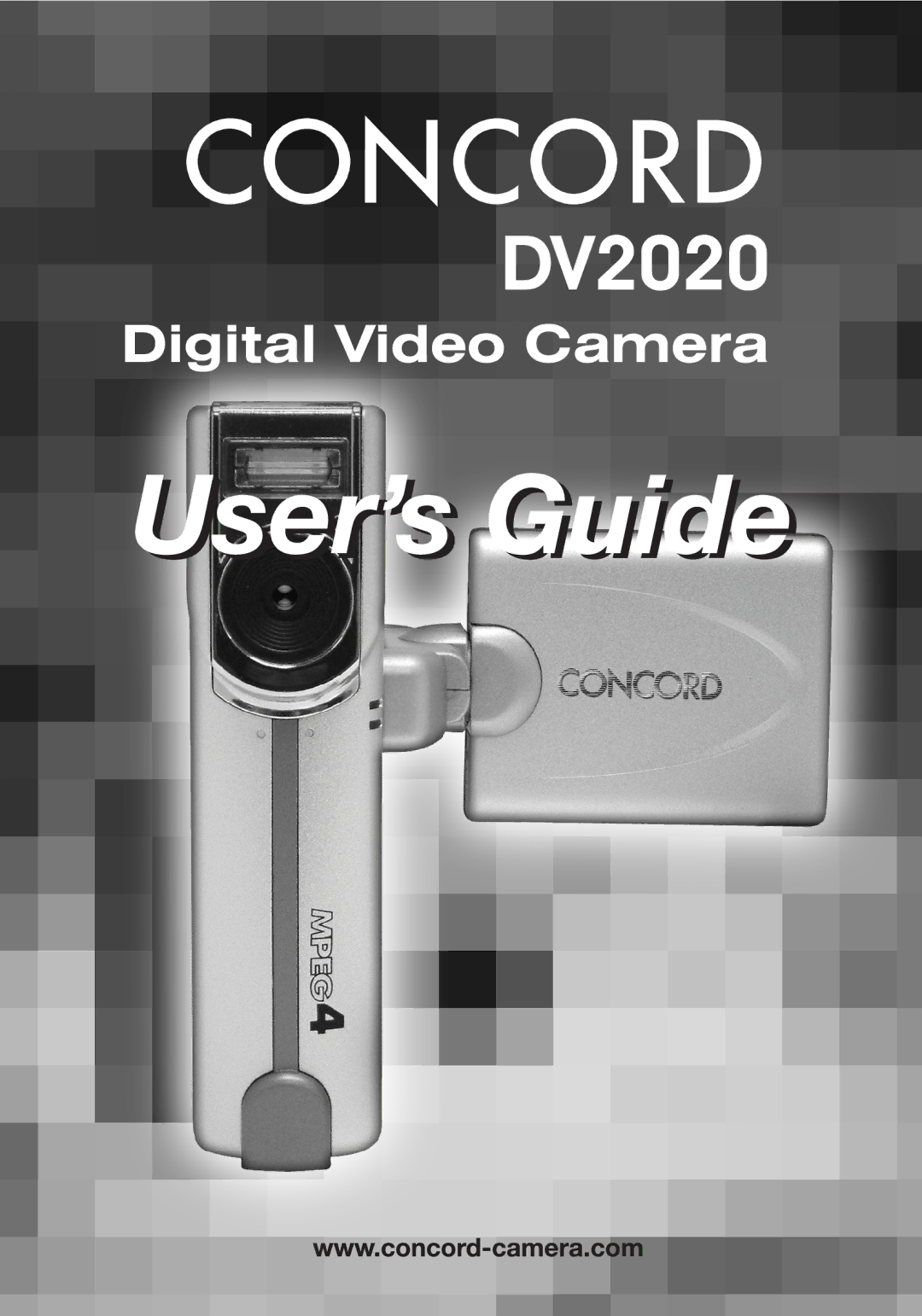 Concord Camera DV2020 manual Digital Video Camera 