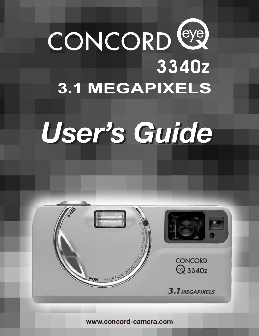 Concord Camera Eye-Q 3340z manual User’s Guide 