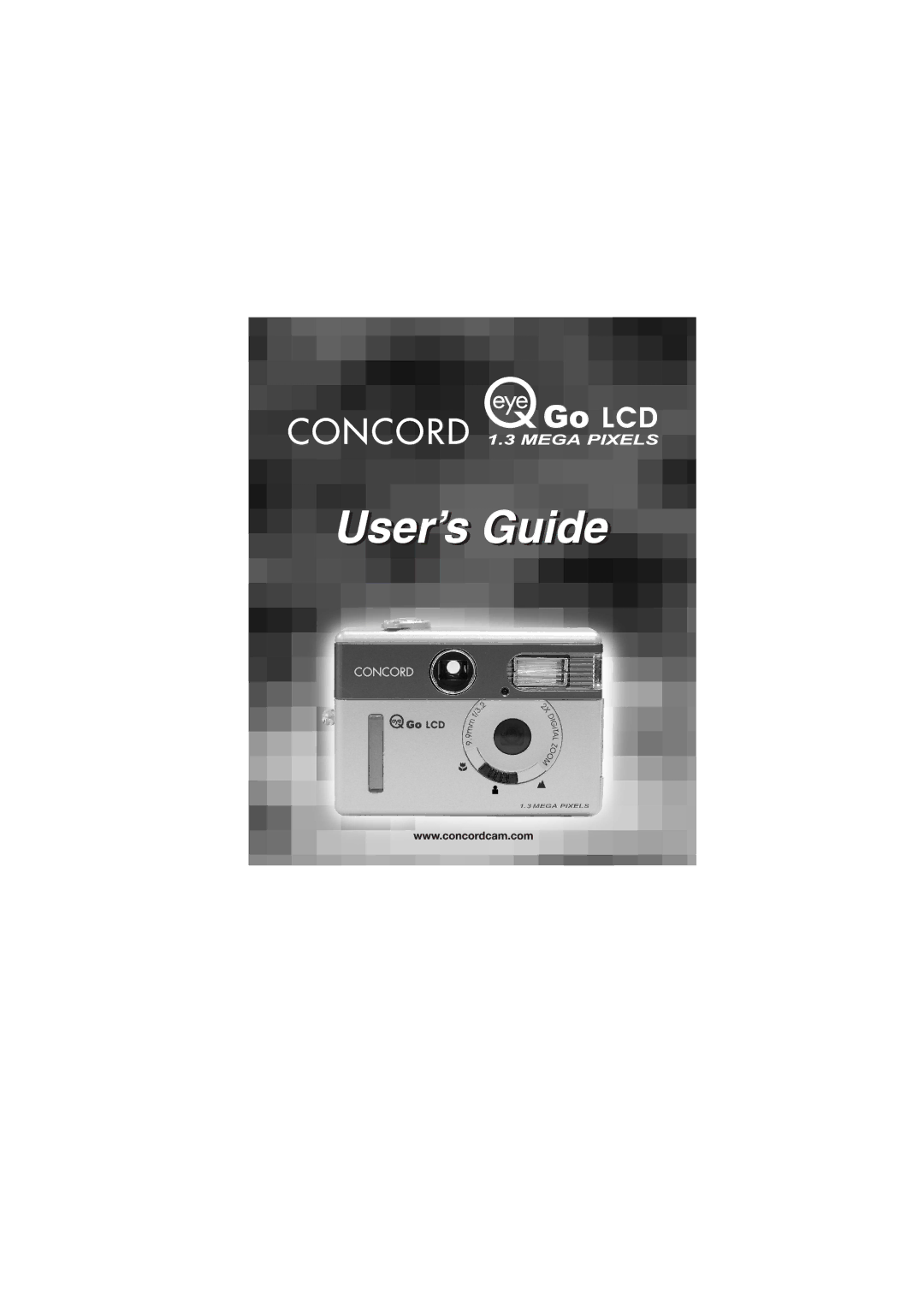 Concord Camera Eye-Q Go LCD Camera manual 