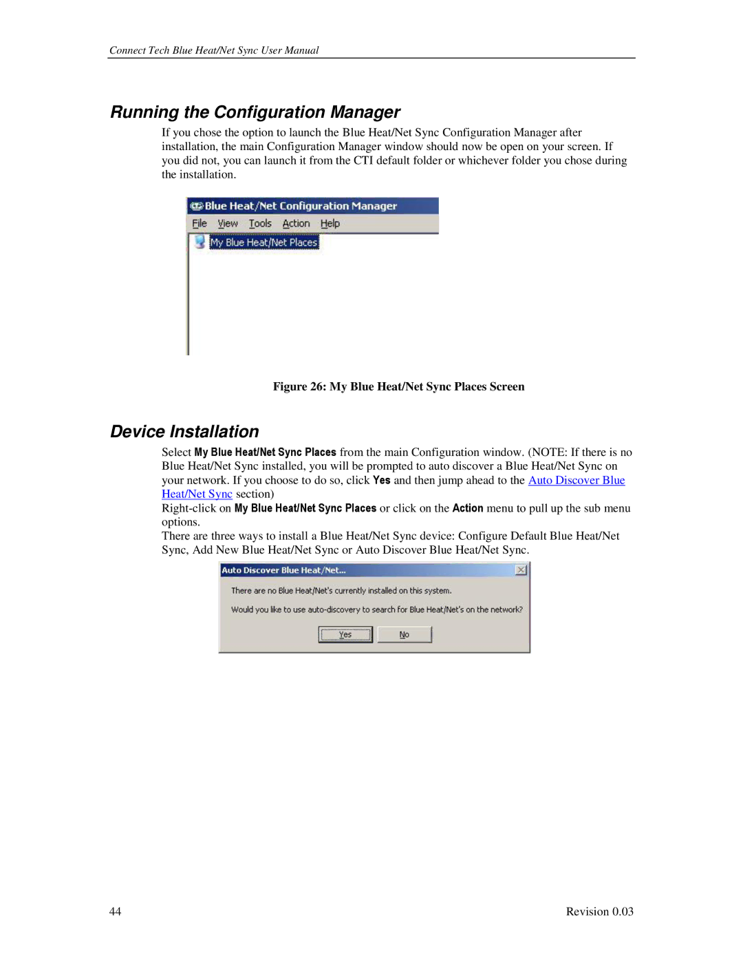 Connect Tech CTIM-00044 user manual Running the Configuration Manager, Device Installation 