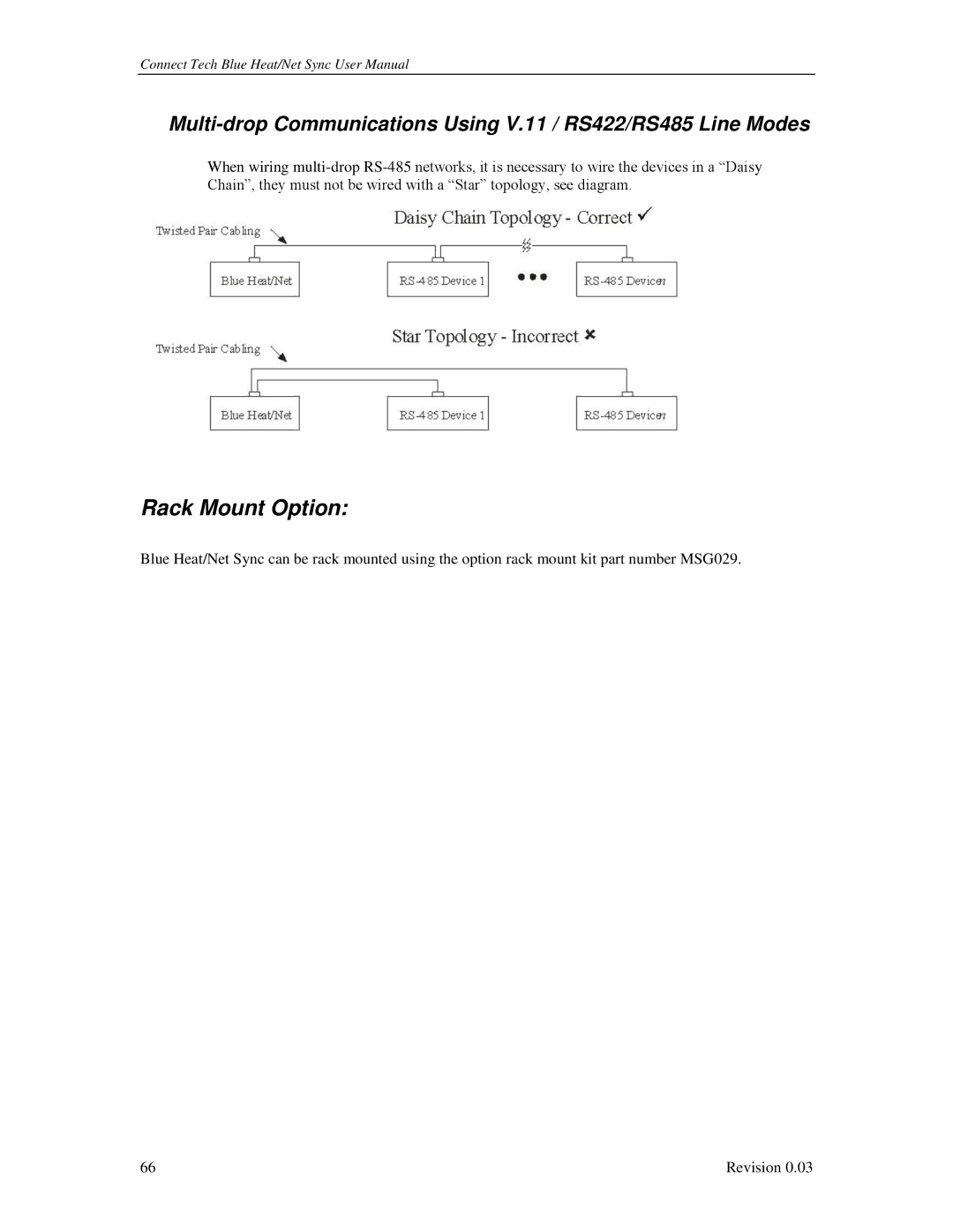 Connect Tech CTIM-00044 user manual Rack Mount Option 