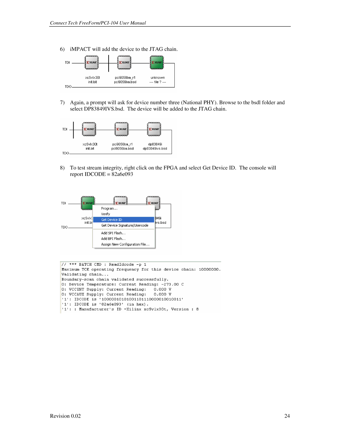 Connect Tech PCI-104 user manual 