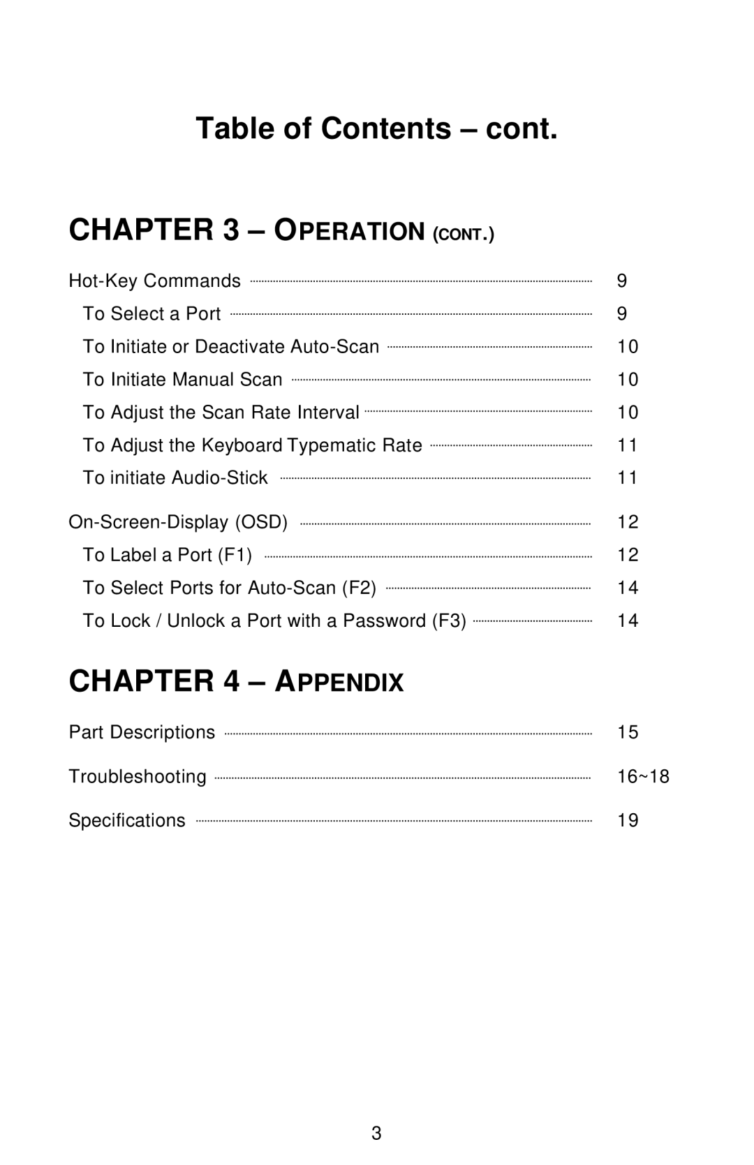 ConnectPRO PR14KIT warranty Appendix 