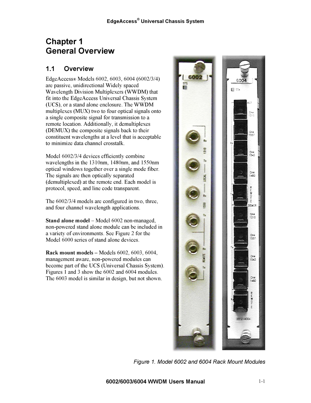 Continental Automated Buildings Association 6002 user manual Chapter General Overview 