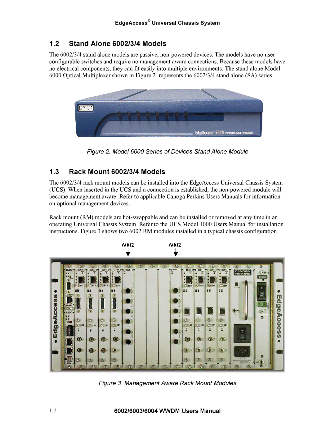 Continental Automated Buildings Association user manual Stand Alone 6002/3/4 Models, Rack Mount 6002/3/4 Models 