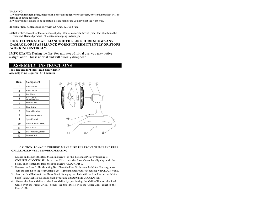 Continental CE27216 user manual Advertencia 