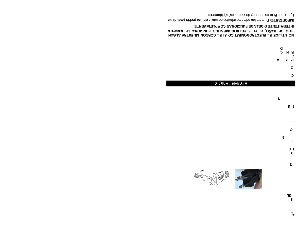 Continental CE27216 user manual 