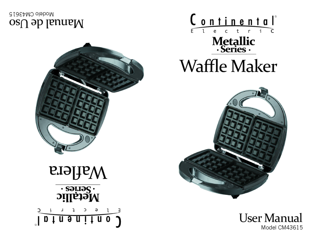 Continental CM43615 user manual Waflera 