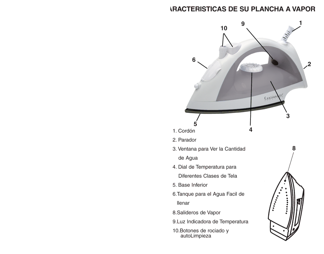 Continental Electric CE23161 instruction manual 