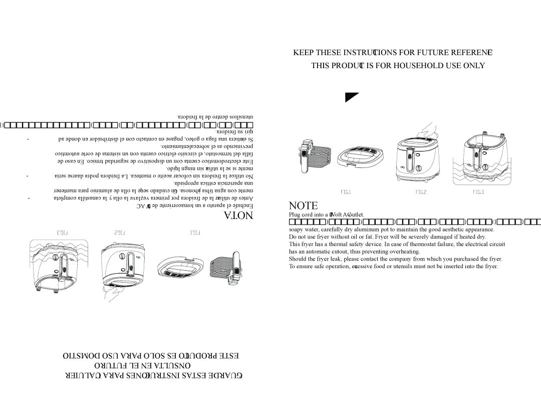 Continental Electric CE23379 user manual Nota 