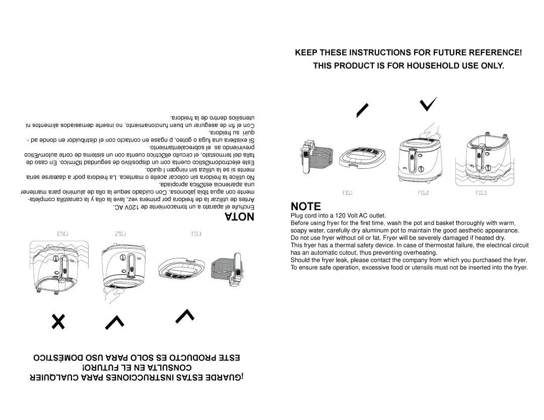 Continental Electric CE23379 user manual Nota 