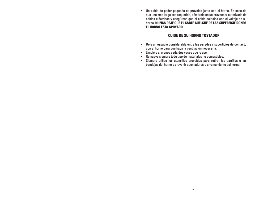 Continental Electric CE23531 instruction manual Cuide De Su Horno Tostador, El Horno Esta Apoyado 