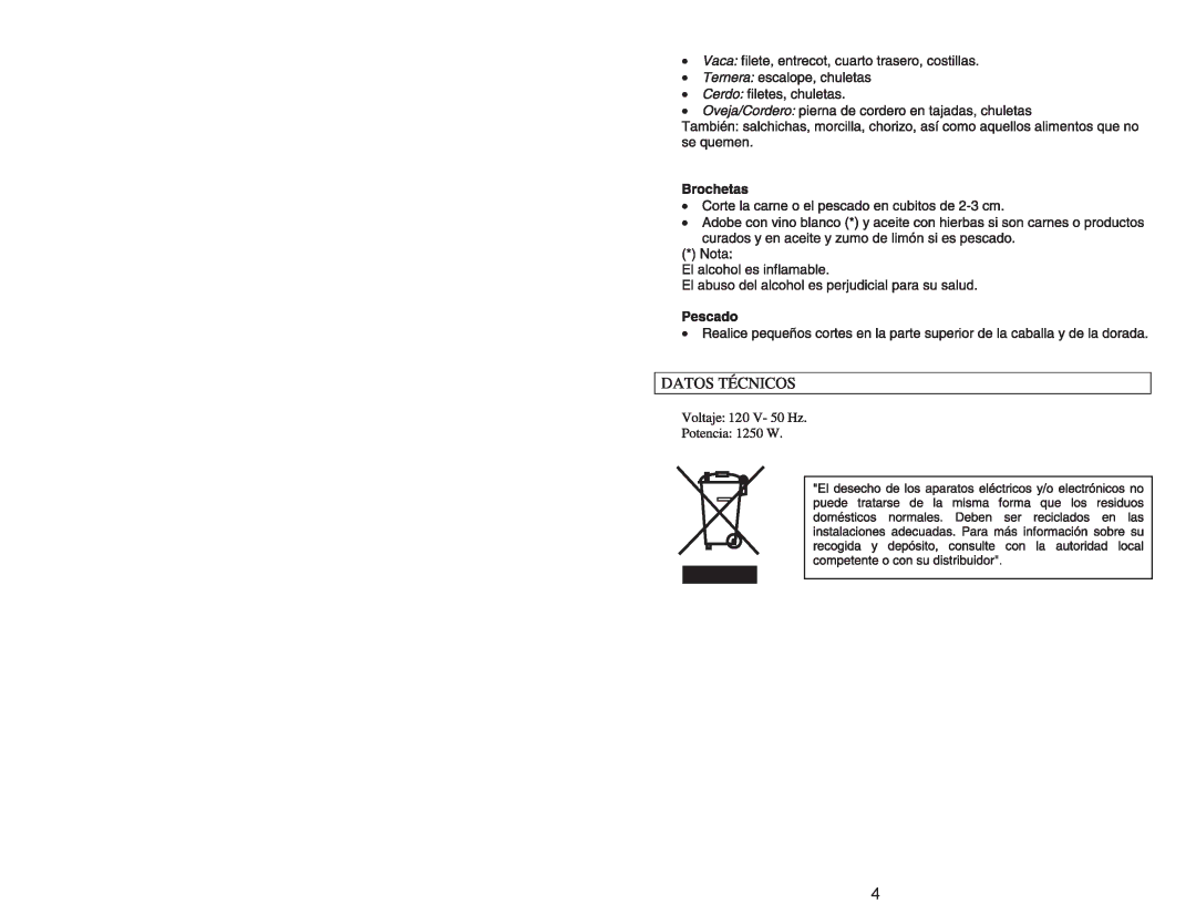 Continental Electric CE23751 instruction manual 