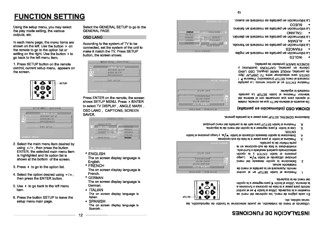 Continental Electric CEDVD92245 instruction manual 