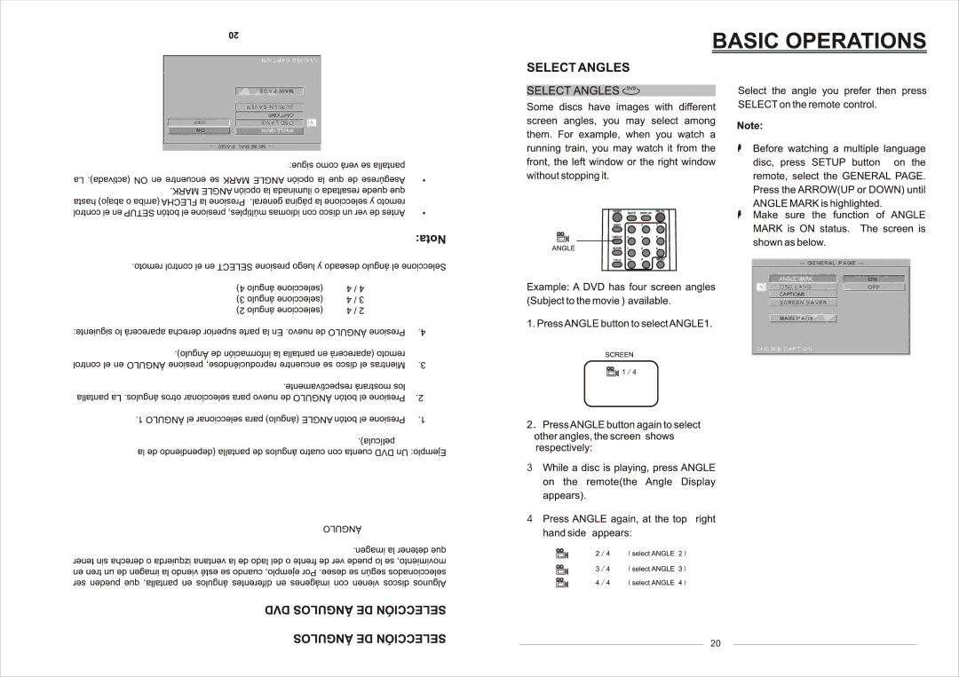 Continental Electric CEDVD92245 instruction manual 