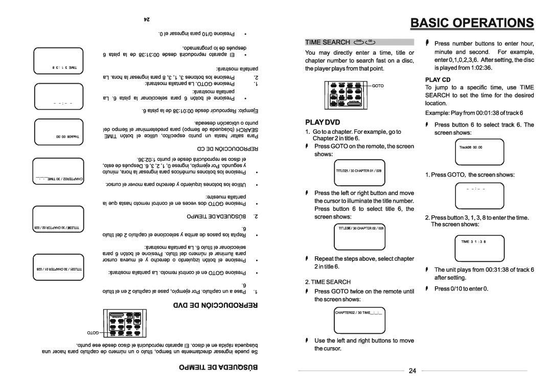 Continental Electric CEDVD92245 instruction manual 