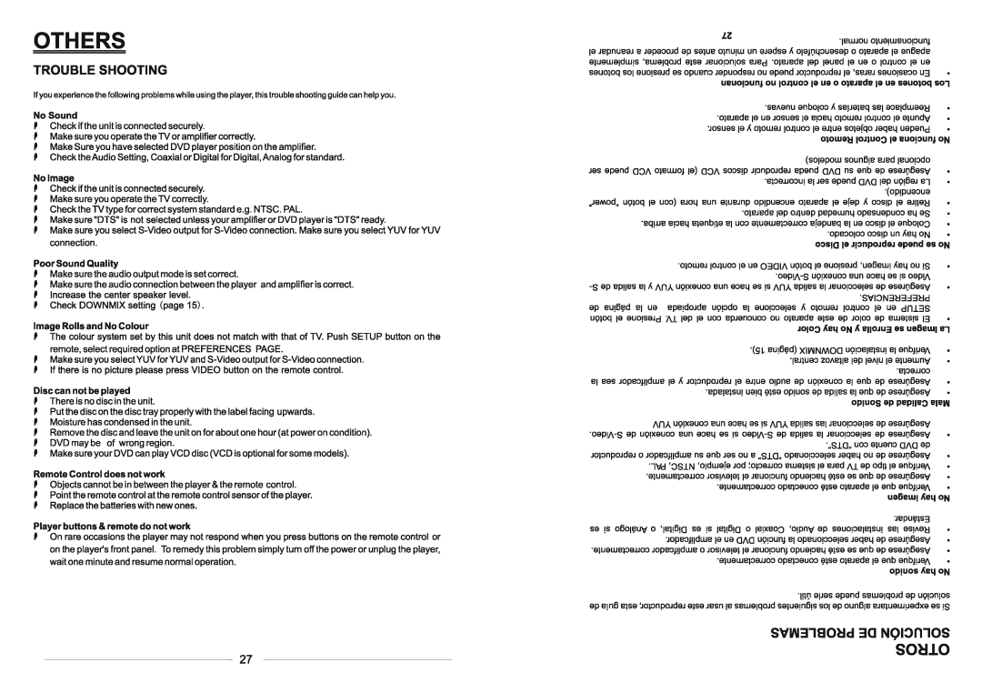 Continental Electric CEDVD92245 instruction manual 