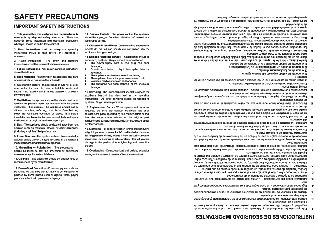 Continental Electric CEDVD92245 instruction manual 