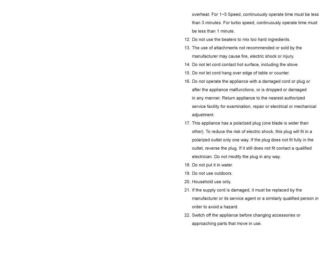 Continental Electric CP43179 instruction manual 