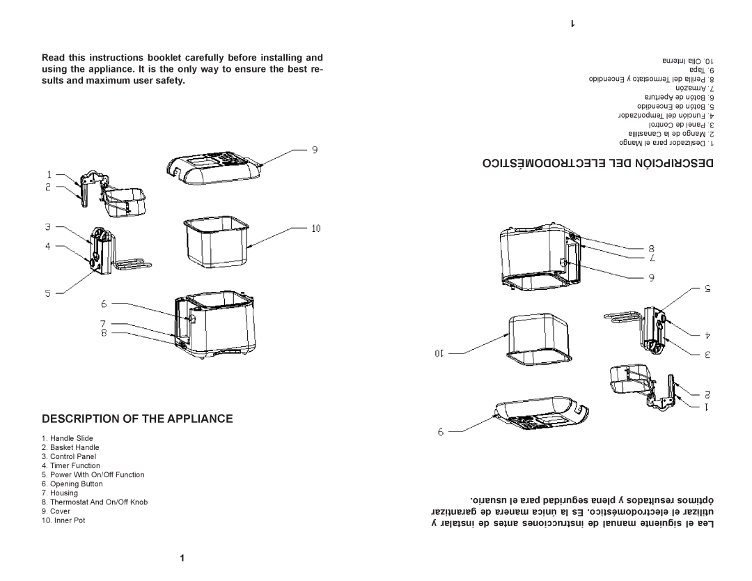 Continental Electric CP43269 instruction manual 