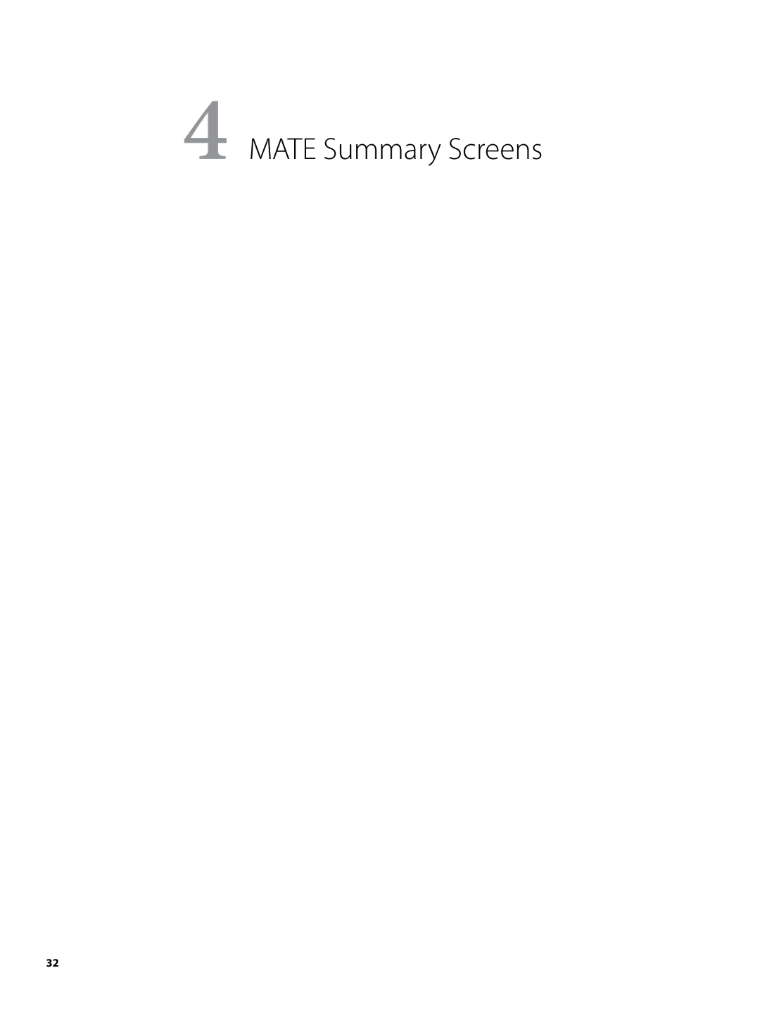 Continental Home MATE2 manual Mate Summary Screens 