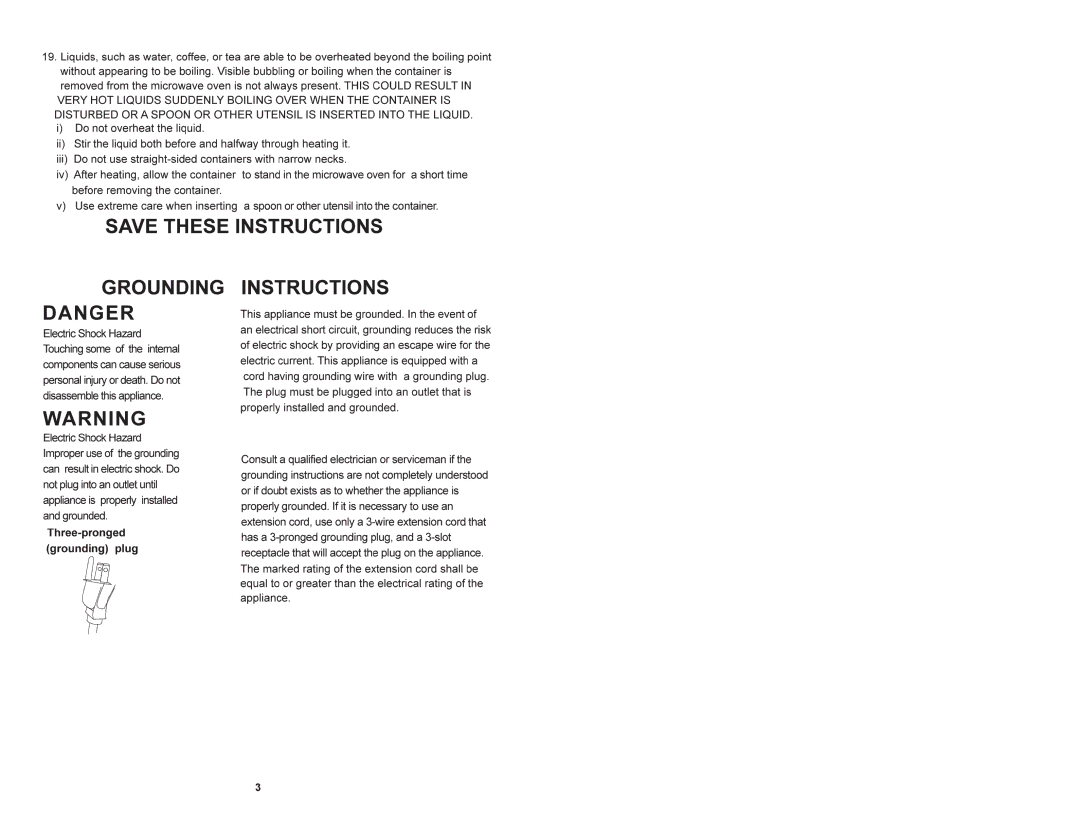 Continental Platinum CP41079 instruction manual 