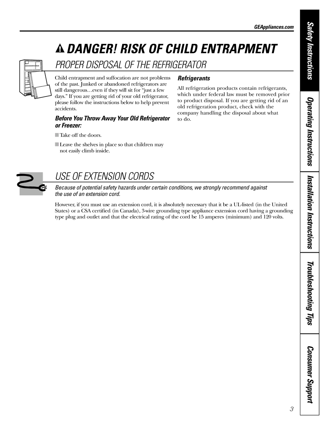 Continental Refrigerator 22, 20 Before You Throw Away Your Old Refrigerator or Freezer, Refrigerants, GEAppliances.com 