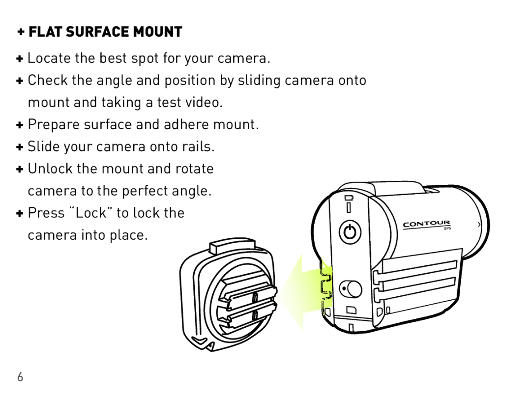 Contour 1400 manual + Flat Surface Mount 