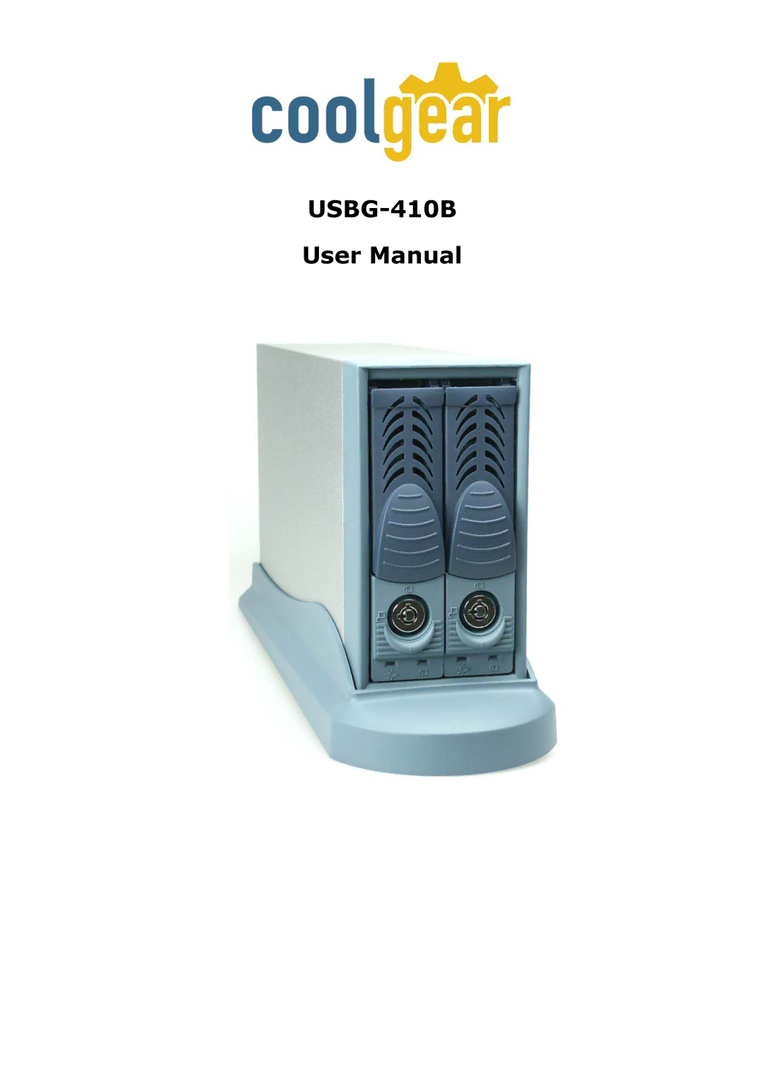 Cool Gear USBG-410B user manual 