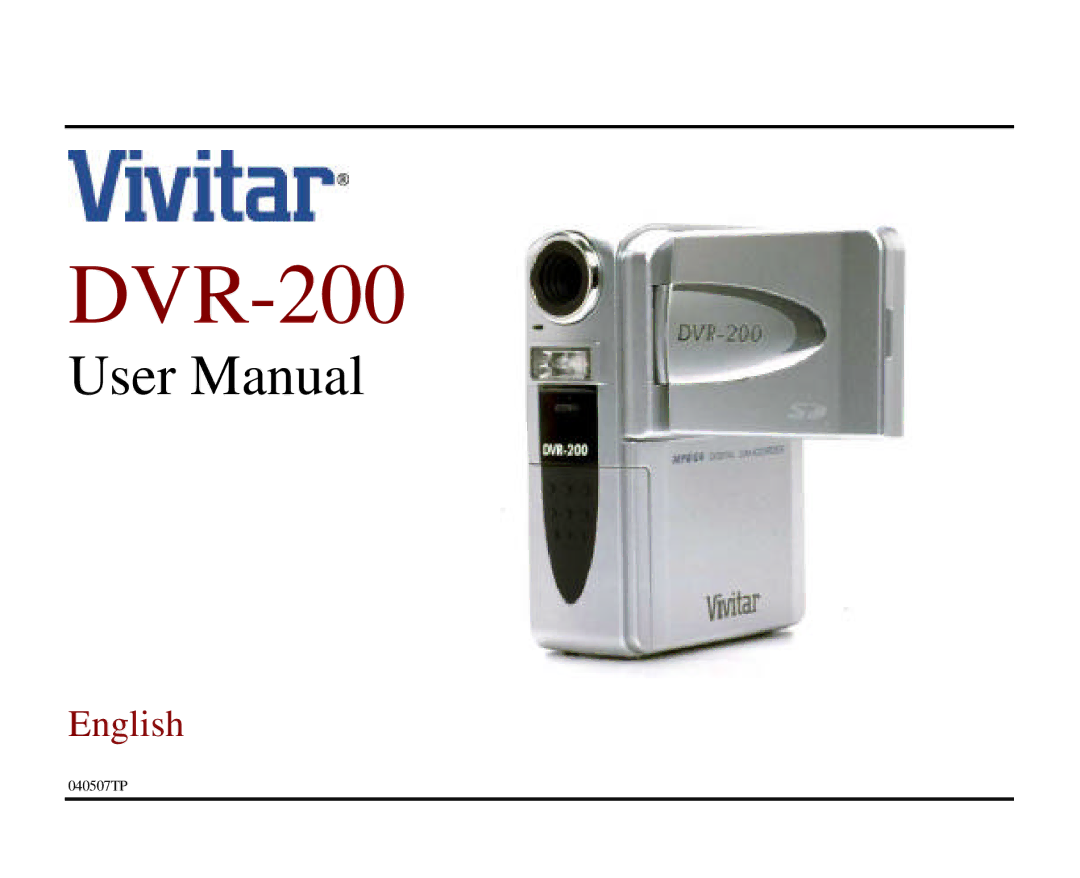 Cool-Lux DVR-200 manual 