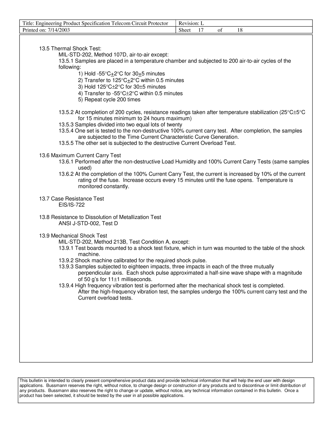 Cooper Bussmann 6125TD dimensions 