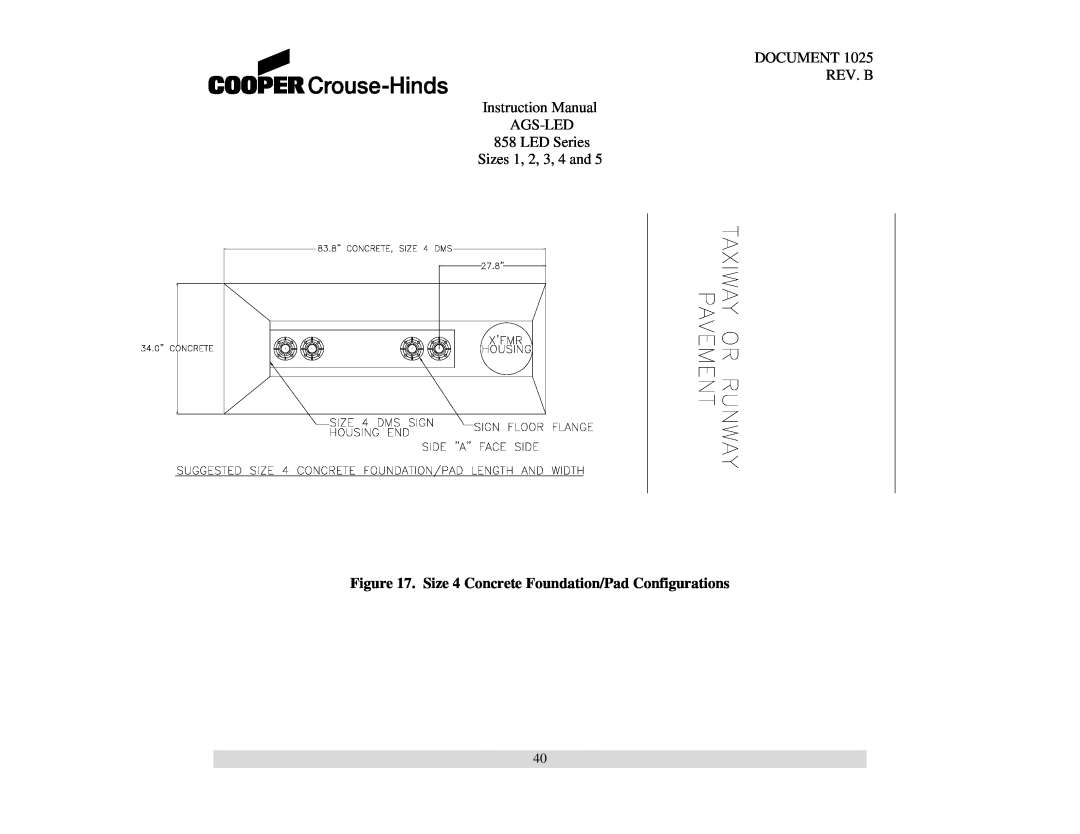 Cooper Bussmann 858 instruction manual LED Series Sizes 1, 2, 3, 4 and 